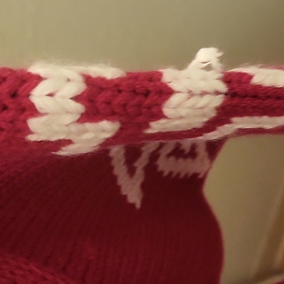 Vintage Evia Acrylic Sweater. Hot pink. Size M - Picture 8 of 8